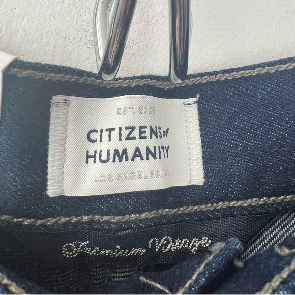 NWT Citizens of Humanity Maritzy Pleated Trouser Jeans High Rise Wide Leg Hudson - Picture 9 of 11